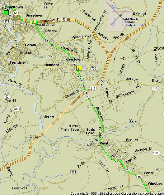Part 2 - Johnstown to Breezewood