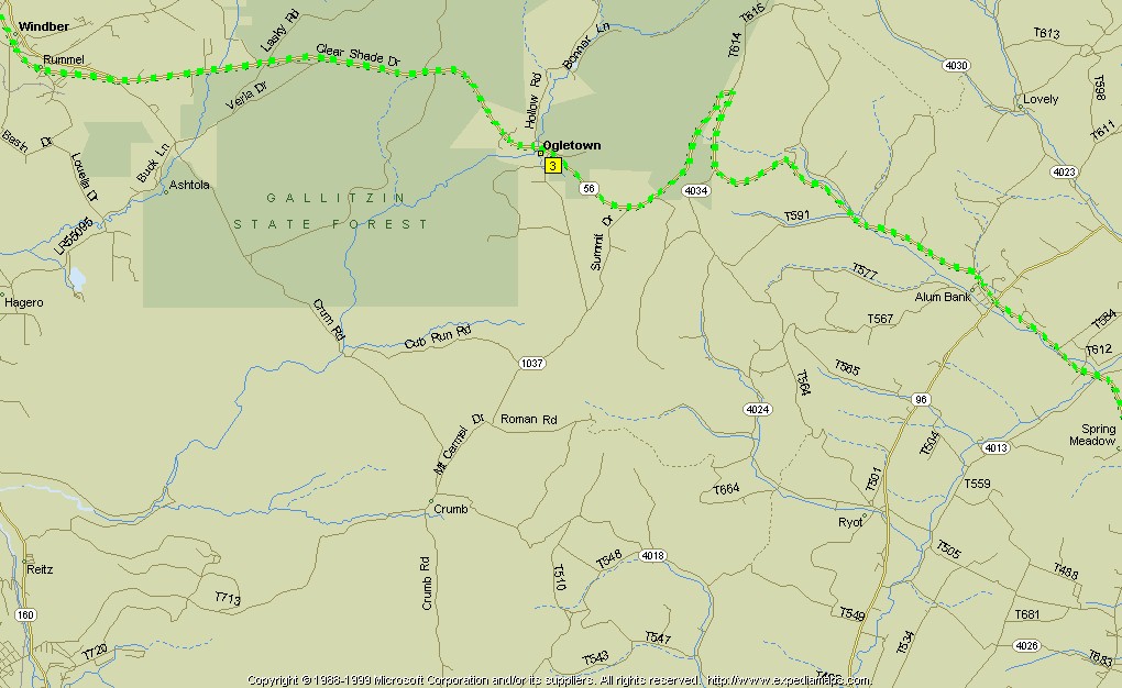 Part 3 - Johnstown to Breezewood