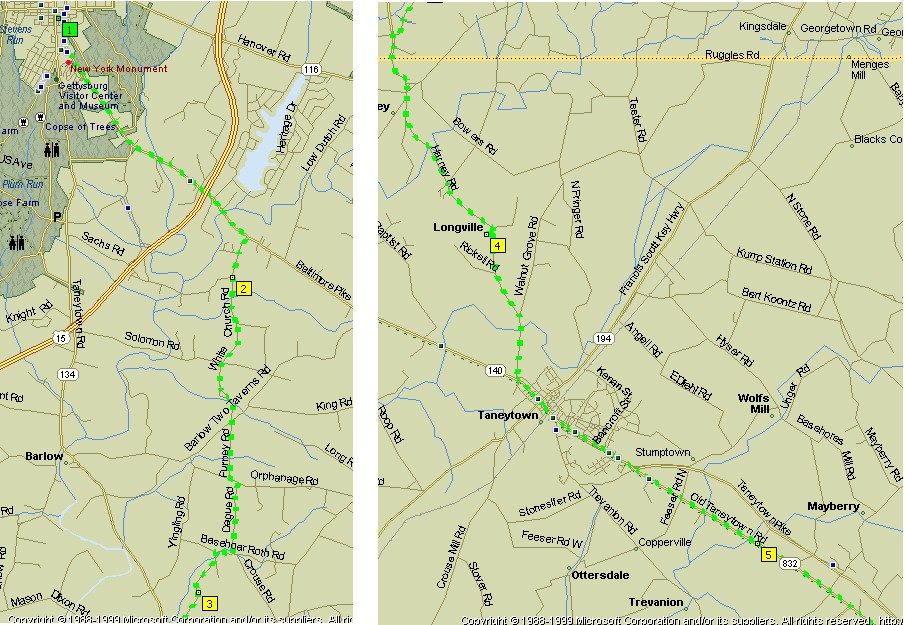 Part 1 - Gettysburg to Baltimore