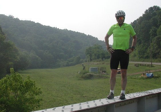 We haven't seen a car in hours.