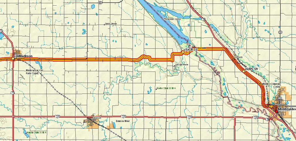 Madison to Montevideo